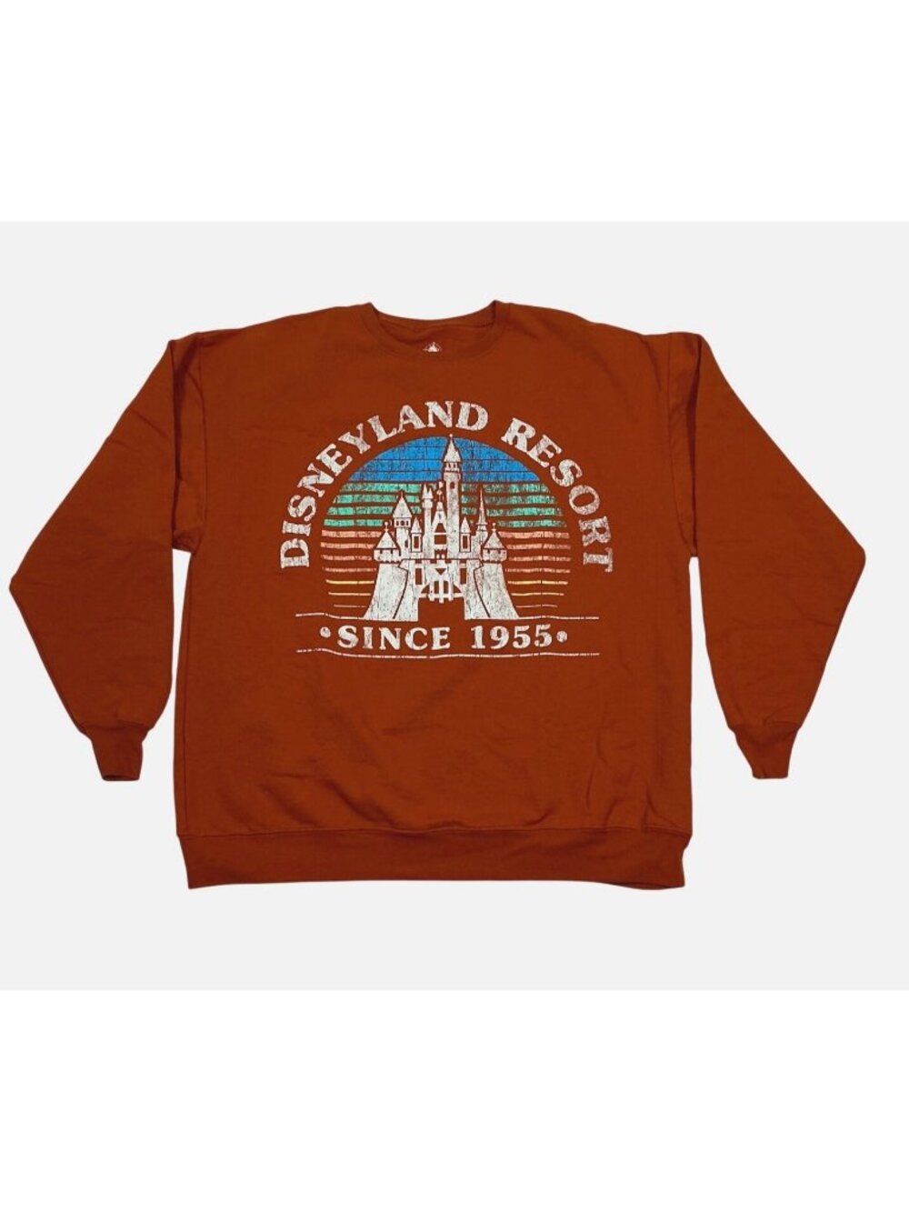Disney Women’s Disneyland Resort Since 1955 Graphic Women's Sweatshirt | Burnt